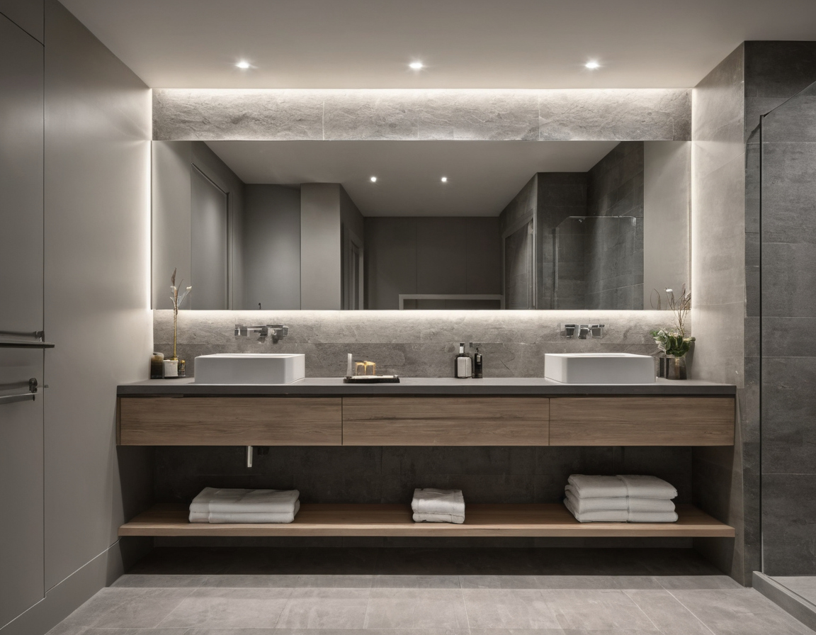 A mirror-on-mirror bathroom installation needs a coordinated specification, sequence, and handover planning reference