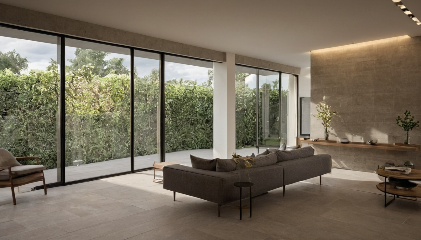 Is motorized drapery worth installing in a villa interior design interior planning detail